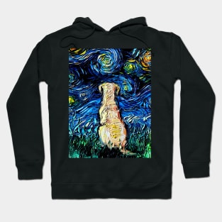 Yellow Labrador Night Hoodie